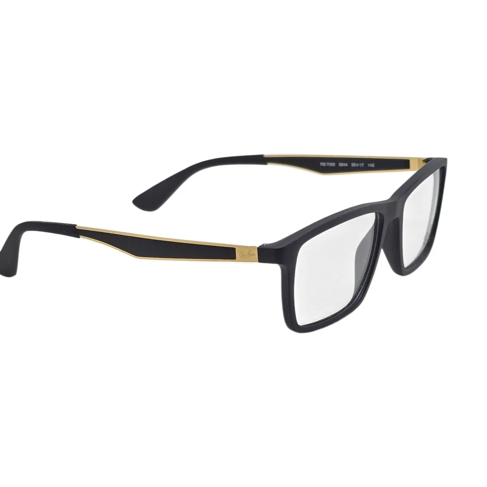 Ray-Ban Black and Gold Frame Glasses great price - Picture 3 of 5